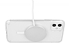 Eiroo iPhone 11 Manyetik zellikli Wireless effaf Silikon Klf - Resim: 3