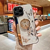 Eiroo iPhone 11 Tal Kelebek Yzkl Silikon Kenarl Beyaz Klf - Resim: 1