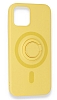 Eiroo iPhone 12 / 12 Pro 6.1 in Yzk Tutuculu Sar Silikon Klf - Resim: 3