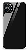 Eiroo iPhone 12 Pro Kamera Korumal Silikon Kenarl Siyah Cam Klf