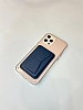 Eiroo iPhone 12 Pro Lacivert Kartlıklı Standlı Ultra Koruma Kılıf - Resim: 2