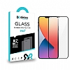 Eiroo iPhone 12 Pro Max 6.7 in Tempered Glass Full Cam Ekran Koruyucu
