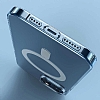 Eiroo iPhone 13 Mini Manyetik zellikli Wireless effaf Silikon Klf - Resim: 3