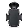 Eiroo iPhone 13 Pro Max Siyah Ara Tutucu - Resim 1