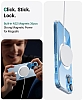 Eiroo iPhone 14 Plus Manyetik zellikli Wireless effaf Silikon Klf - Resim 2