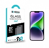Eiroo iPhone 14 Plus Tempered Glass Cam Ekran Koruyucu