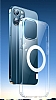 Eiroo iPhone 14 Pro Manyetik zellikli Wireless effaf Silikon Klf - Resim: 1
