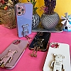 Eiroo iPhone 14 Pro Baby Bear Standl Mavi Silikon Klf - Resim: 1