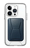 Eiroo iPhone 14 Pro Max Lacivert Kartlıklı Standlı Ultra Koruma Kılıf