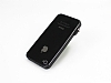 Eiroo iPhone 4 / 4S Siyah Metal Bumper Klf - Resim 3