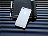 Eiroo iPhone SE / 5 / 5S Metal Bumper ereve Silver Klf - Resim: 1