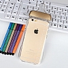 Eiroo iPhone 6 / 6S Gold Biberon effaf Silikon Klf - Resim 1