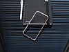 Eiroo iPhone 6 / 6S Gold izgili Metal Round Bumper Gold Klf - Resim 2