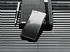 Eiroo iPhone 6 / 6S Siyah Metal Kenarl Siyah Rubber Klf - Resim: 1
