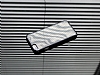 Eiroo iPhone 6 / 6S Siyah Metal Kenarl Siyah Rubber Klf - Resim: 2