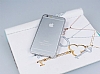 Eiroo iPhone 6 Plus / 6S Plus Tal Bumper ereve Silver Klf - Resim 2