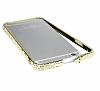 Eiroo iPhone 6 Plus / 6S Plus Tal Snake Bumper ereve Gold Klf - Resim: 2