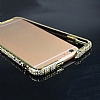 Eiroo iPhone 6 / 6S Tal Snake Bumper ereve Gold Klf - Resim 1