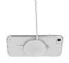 Eiroo iPhone 7 / 8 Manyetik zellikli Wireless effaf Silikon Klf - Resim 3