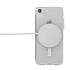 Eiroo iPhone 7 / 8 Manyetik zellikli Wireless effaf Silikon Klf - Resim 2