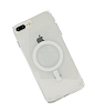 Eiroo iPhone 7 Plus / 8 Plus Manyetik zellikli Wireless effaf Silikon Klf - Resim: 1