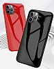 Eiroo iPhone SE 2020 Silikon Kenarl Cam Mavi Klf - Resim: 2
