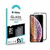 Eiroo iPhone XS Max Full Tempered Glass Cam Ekran Koruyucu