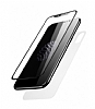 Eiroo iPhone XR n + Arka Full Tempered Glass Gold Cam Ekran Koruyucu - Resim: 5