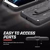 Eiroo Iron Care Samsung Galaxy A6 2018 Ultra Koruma Siyah Klf - Resim: 1
