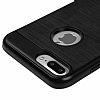 Eiroo Iron Shield iPhone 7 Plus Ultra Koruma Siyah Klf - Resim 2