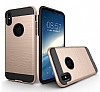 Eiroo Iron Shield iPhone X / XS Ultra Koruma Gold Klf
