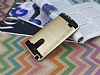 Eiroo Iron Shield LG G3 Stylus Ultra Koruma Gold Klf - Resim 2