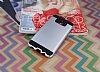 Eiroo Iron Shield Samsung Galaxy C7 SM-C7000 Ultra Koruma Silver Klf - Resim: 1