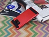 Eiroo Iron Shield Samsung Galaxy Note FE Ultra Koruma Krmz Klf - Resim: 1