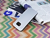 Samsung Galaxy S7 Silikon Kenarl Gri Klf - Resim 1