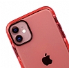 Eiroo Jelly iPhone 11 Pro Max Krmz Silikon Klf - Resim: 1