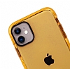 Eiroo Jelly iPhone 11 Pro Max Turuncu Silikon Klf - Resim: 1