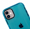 Eiroo Jelly iPhone 12 Pro Max 6.7 in Mavi Silikon Klf - Resim 1