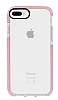 Eiroo Jelly iPhone 7 Plus / 8 Plus effaf Pembe Silikon Klf