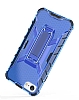 Eiroo Juno iPhone 7 / 8 Standl Ultra Koruma Mavi Klf - Resim 3