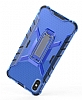 Eiroo Juno iPhone XS Max Standl Ultra Koruma Siyah Klf - Resim 2