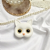 Eiroo Kedi Figrl Aynal Beyaz Telefon Tutucu ve Stand - Resim 5
