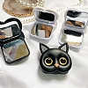 Eiroo Kedi Figrl Aynal Siyah Telefon Tutucu ve Stand - Resim 1