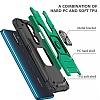 Eiroo Kickstand Huawei P30 Lite Ultra Koruma Siyah Klf - Resim: 5