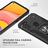 Eiroo Kickstand Samsung Galaxy A11 Ultra Koruma Siyah Klf - Resim: 2