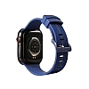 Eiroo KRD-23 Apple Watch 7 Lacivert Silikon Kordon (41 mm)
