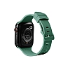 Eiroo KRD-23 Apple Watch Koyu Yeil Silikon Kordon (38 mm)
