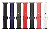 Eiroo KRD-37 Apple Watch / Watch 2 / Watch 3 Siyah Silikon Kordon 42mm - Resim 2