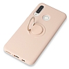 Eiroo Lansman Huawei P30 Lite Selfie Yzkl Pembe Silikon Klf - Resim: 1