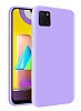 Eiroo Lansman Samsung Galaxy Note 10 Lite Lila Silikon Klf